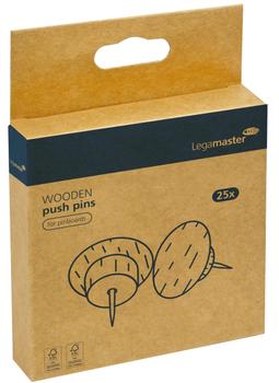 LEGAMASTER WOODEN push-pin 25pcs (7-145125)