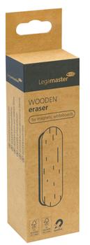 LEGAMASTER WOODEN whiteboard eraser magnetic (7-120325)