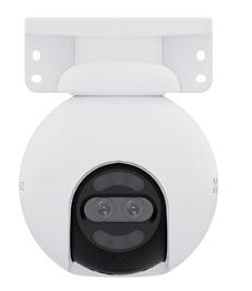 EZVIZ H80x Dual 4K Pan &amp; Tilt Wi-Fi-kamera. Farverigt nattesyn under ultralavt lys. Tovejs tale. Vejrbestandigt design. (CS-H80x-R100-8G82WKFL)