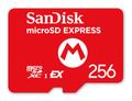 NINTENDO SanDisk microSD Express 256GB SDXC, licensierat av Nintendo, passar Switch 2