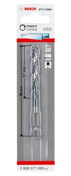 BOSCH 2 608 577 058 borehoved Spiralbor 1 stk (2608577058)