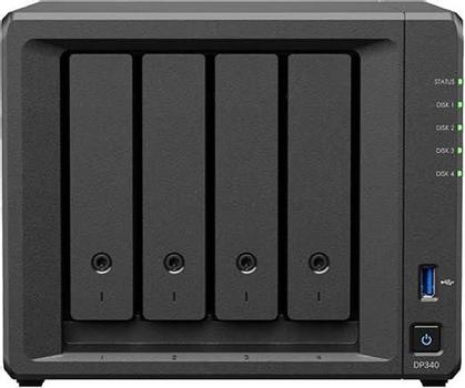 SYNOLOGY DP340 Backup Solution 4 Sockets AMD Ryzen Embedded R1600 16GB Memory (DP340)