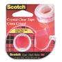 SCOTCH Tape SCOTCH Crystal 12mmx10m m/disp