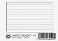 EMO Kartotekkort EMO A7 linjert 200g (100)