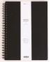 GRIEG Notatbok GRIEG A4 100g 160s linjer sort