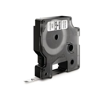 DYMO D1 6mm tape black/ white (S0720780)