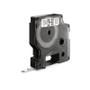 DYMO D1 6mm tape black/white
