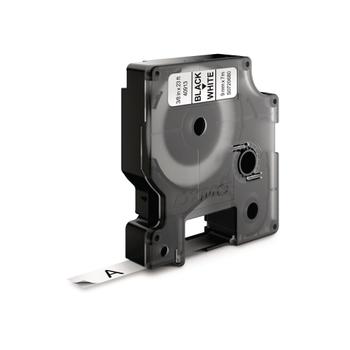 DYMO D1 merkkausteippi,  9mm, valkoinen/ musta teksti, 7m (S0720680)