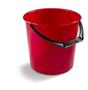 LILLEBORG Bøtte plast 10L rød