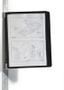 DURABLE DISPLAY SYSTEM DURABLE 5914 MAGNETIC WALLSYSTEM WITH 5 A4 PANELS BLACK