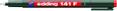 EDDING Overheadpenn EDDING 141F perm. rød
