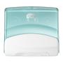TORK Dispenser Tork Top-Pak W4 Hvid/turkis 394x427x206mm