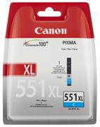 CANON n CLI-551 CXL - 6444B001 - 1 x Cyan - High Yield - Ink tank - For PIXMA iP8750,iX6850,MG5550,MG5650,MG5655,MG6450,MG6650,MG7150,MG7550,MX725,MX925
