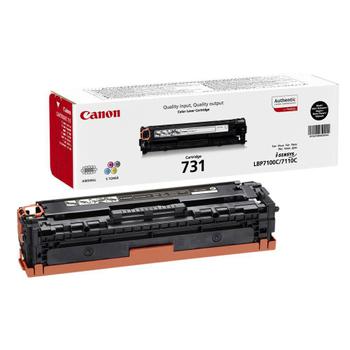 CANON n 731 BK - 6272B002 - 1 x Black - Toner Cartridge - For iSENSYS LBP7100Cn, LBP7110Cw, MF8230Cn, MF8280Cw (6272B002)