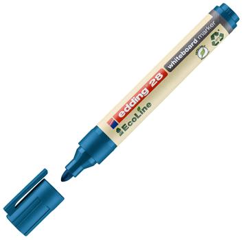 EDDING 28 EcoLine Whiteboard Marker Bullet Tip 1.5-3mm Line Blue (Pack 10) - 4-28003 (4-28003)