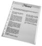 ESSELTE Plastlomme ESSELTE A4 side 38my(10)