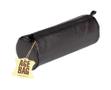 CLAIREFONTAINE Pennal AGE BAG Ø8x22 cm skinn sort