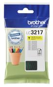 BROTHER LC-3217Y INK CARTRIDGE YELLOW APP 550 PAGES ISO STANDARD 24711 SUPL