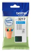 BROTHER LC-3217C INK CARTRIDGE CYAN APP 550 PAGES ISO STANDARD 24711 SUPL