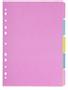 EMO Skilleblad A4 5-delt 150g 4 farger