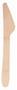 PAPSTAR Kniv PURE tre 16,5cm (25)