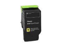LEXMARK Yellow Standard Capacity Toner Cartridge 1.4K pages for CS/CX421 52x 62x - 78C20Y0 (78C20Y0)