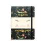 BURDE Notatbok BURDE Deluxe A5 flower
