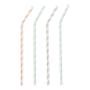 PAPSTAR Sugerør PAPSTAR 22cm striper (100)