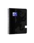 OXFORD Touch notesbog A5+ kvadreret 70 ark 90g sort