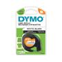 DYMO LetraTAG Iron-On Tape / 24mm x 2m / Black on White
