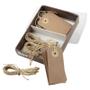 DAY - USEFUL EVERYDAY Manillamerker kraft 7x3,5cm m/tråd (10)