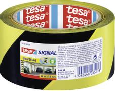 TESA Varseltape TESA 58133 Gul/Sort