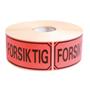 EMO Etikett 'Forsiktig' 50x100mm rull (1000)