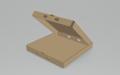 SMURFIT KAPPA Pizzaeske 31x31x3,5cm brun