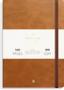 BURDE Notatbok BURDE Deluxe A5 cognac