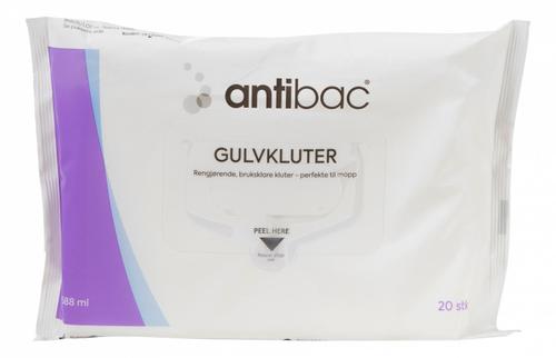 ANTIBAC Overflatedesinfek. ANTIBAC gulvklut (20) (601657*10)