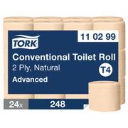 Tork Toiletpapir Tork advanced brun natur T4 24 rle