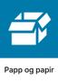 EMO Kildesorteringsetikett Papp og Papir A4