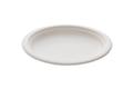 EMO Tallerken bagasse 18cm hvit (50)