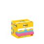 POST-IT blok Energetic 38x51mm 12blk/pak