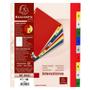 EXACOMPTA Register EXACOMPTA A4+ 1-10 assortert