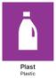 EMO Kildesorteringsetikett Plast