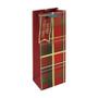 EUROWRAP Gavepose EUROWRAP Tartan flaske