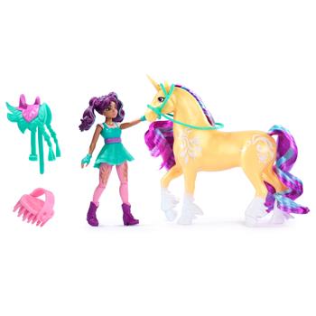 SPINMASTER Unicorn Academy - Ava und Einhorn Leaf (6069631)