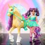 SPINMASTER Unicorn Academy - Ava und Einhorn Leaf (6069631)