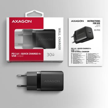 AXAGON *ACU-PD30 PD&QC wall cha rger 30W 1x p (ACU-PD30)