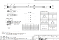LinkIT UTP Patchkabel Cat.6, grønn  7 m LSOH Halogenfri. (UTP-6HGR-070)