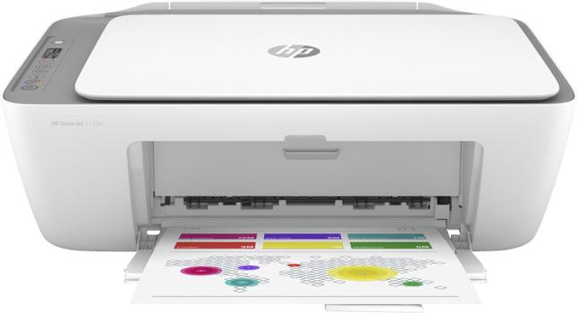 HP Deskjet 2720e All-in-One - multifunksjonsskriver - farge - HP Instant Ink-kvalifisert (26K67B#629)