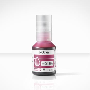 BROTHER BTD180M Magenta ink bottle, yield up to 5 000 pages (BTD180M)