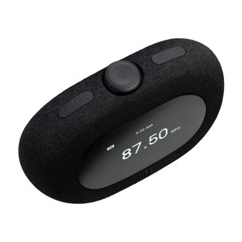 JBL Horizon 3 DAB/FM Klokkeradio (sort) Bluetooth høyttaler og klokkeradio,  Få en strålende morgen med Pro Sound (JBLHORIZON3BLKEP)